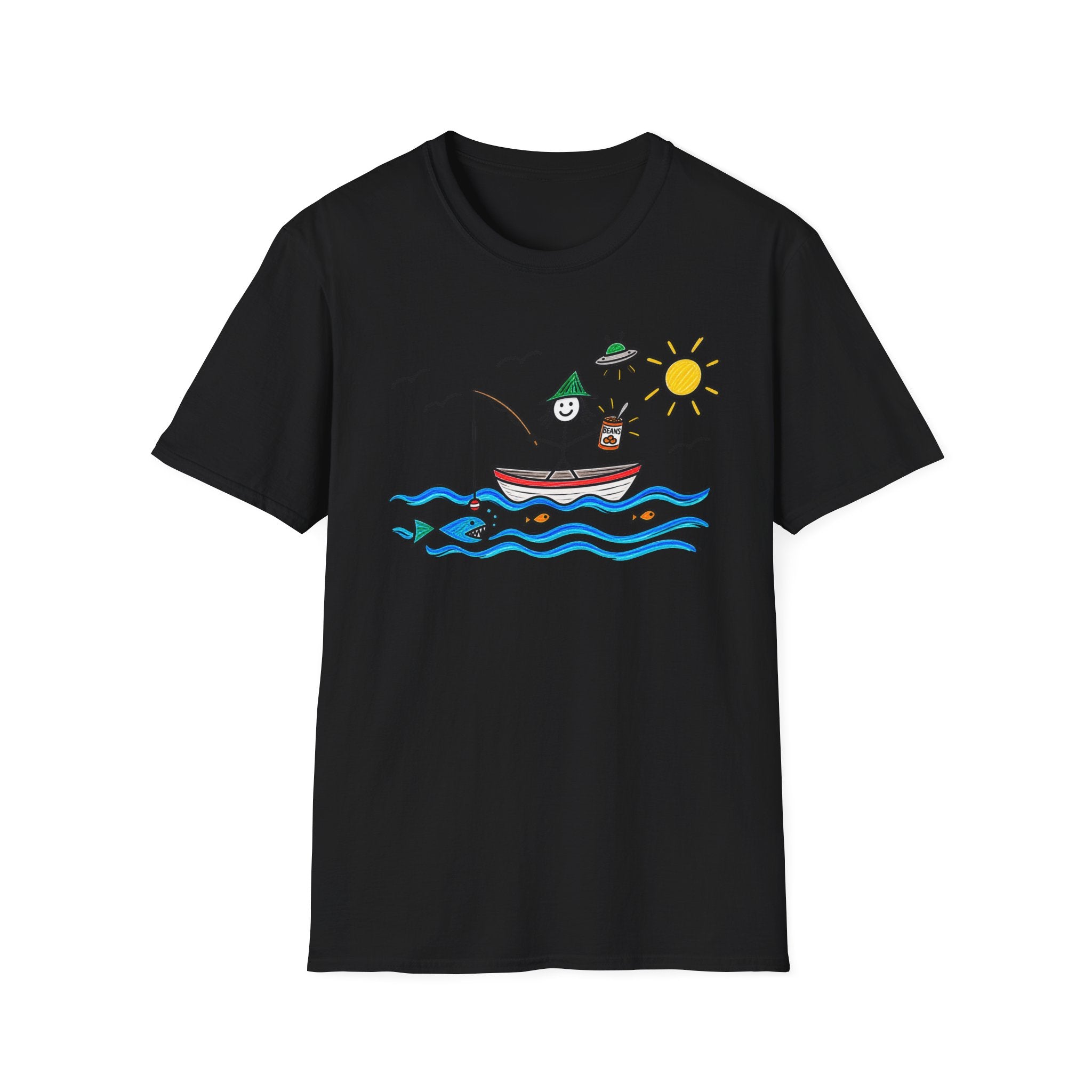 Gone Fishin’ — Eat Them Beans Tee