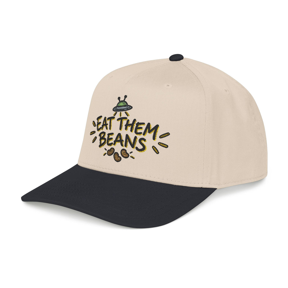 Eat Them Beans Logo Snapback Hat
