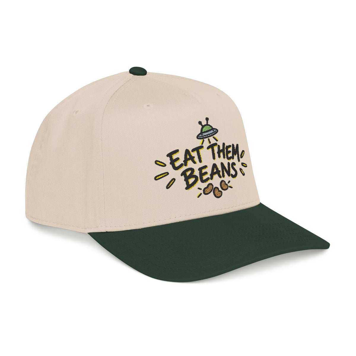 Eat Them Beans Logo Snapback Hat