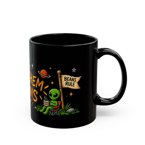Eat Them Beans Cosmic Mug - Alien Edition