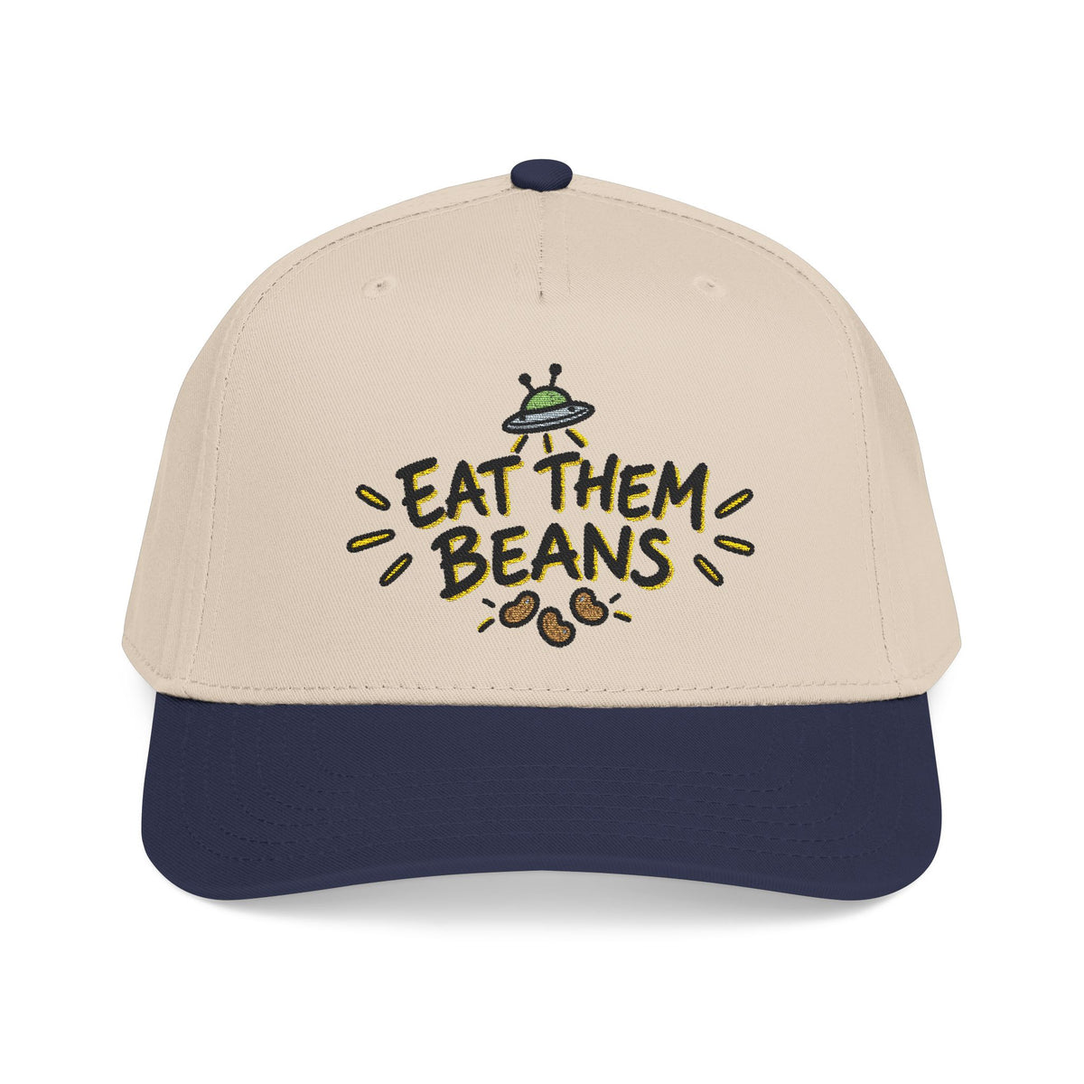 Eat Them Beans Logo Snapback Hat