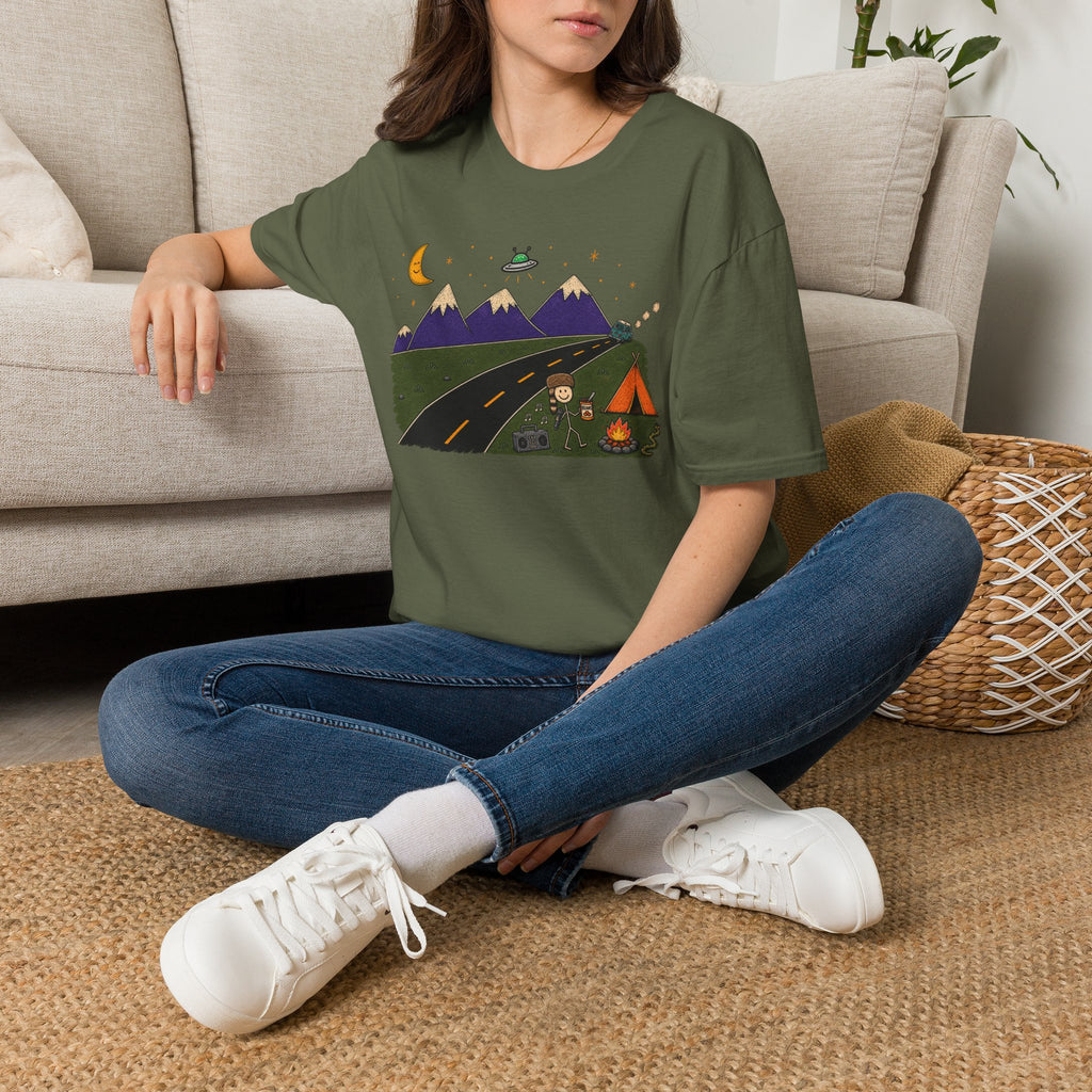 Eat Them Beans – Camp Vibes Road Trip Tee