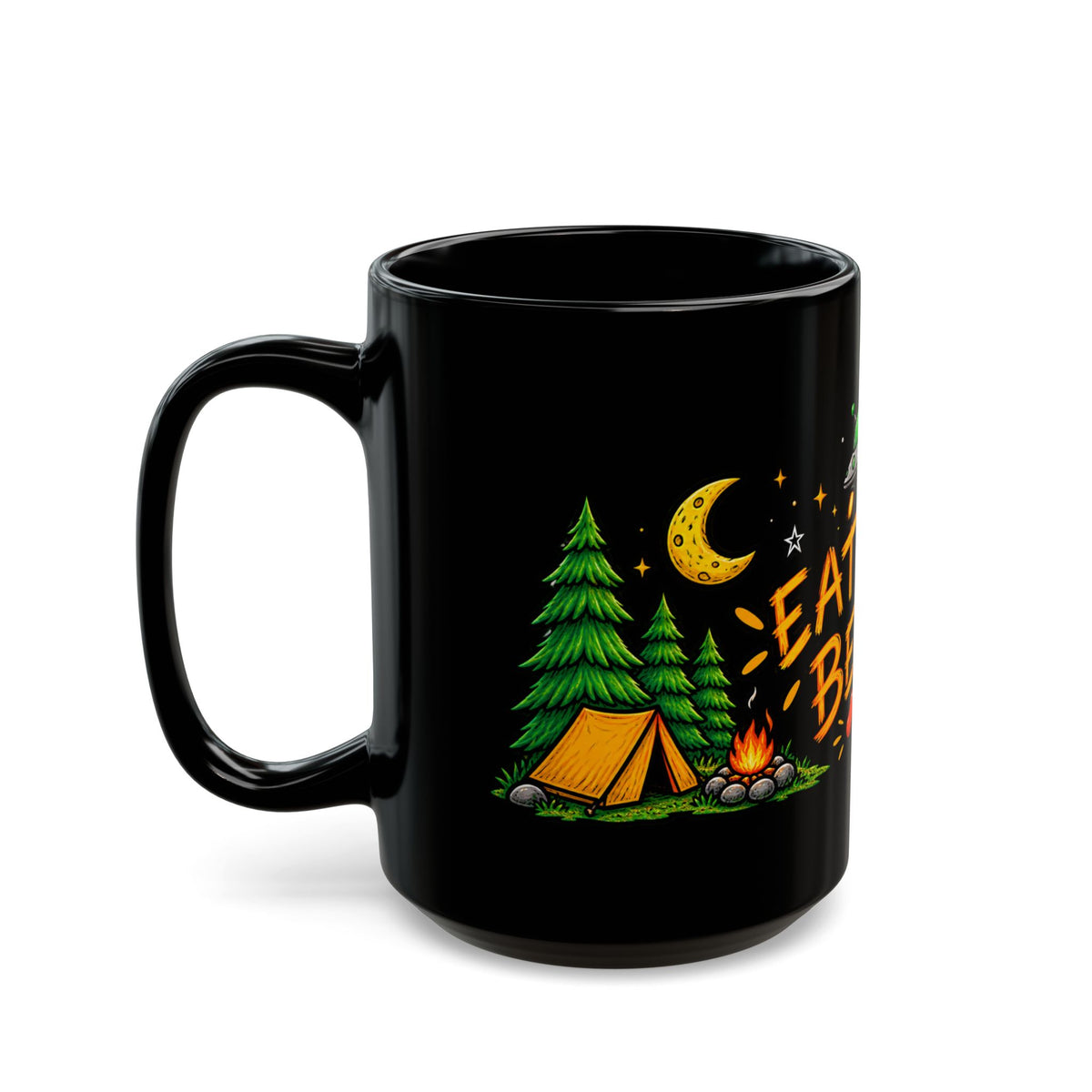 Eat Them Beans Cosmic Mug - Alien Edition