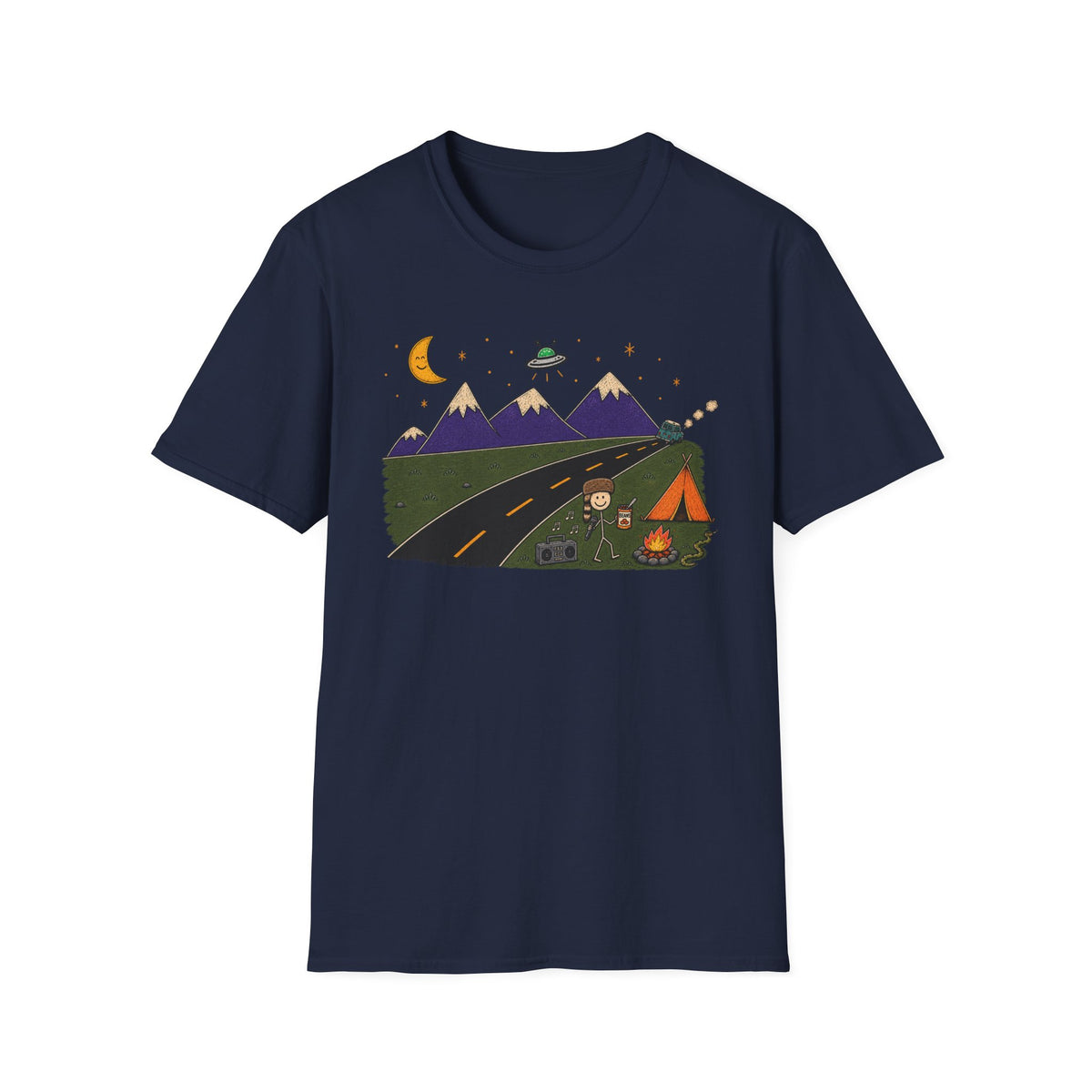 Eat Them Beans – Camp Vibes Road Trip Tee