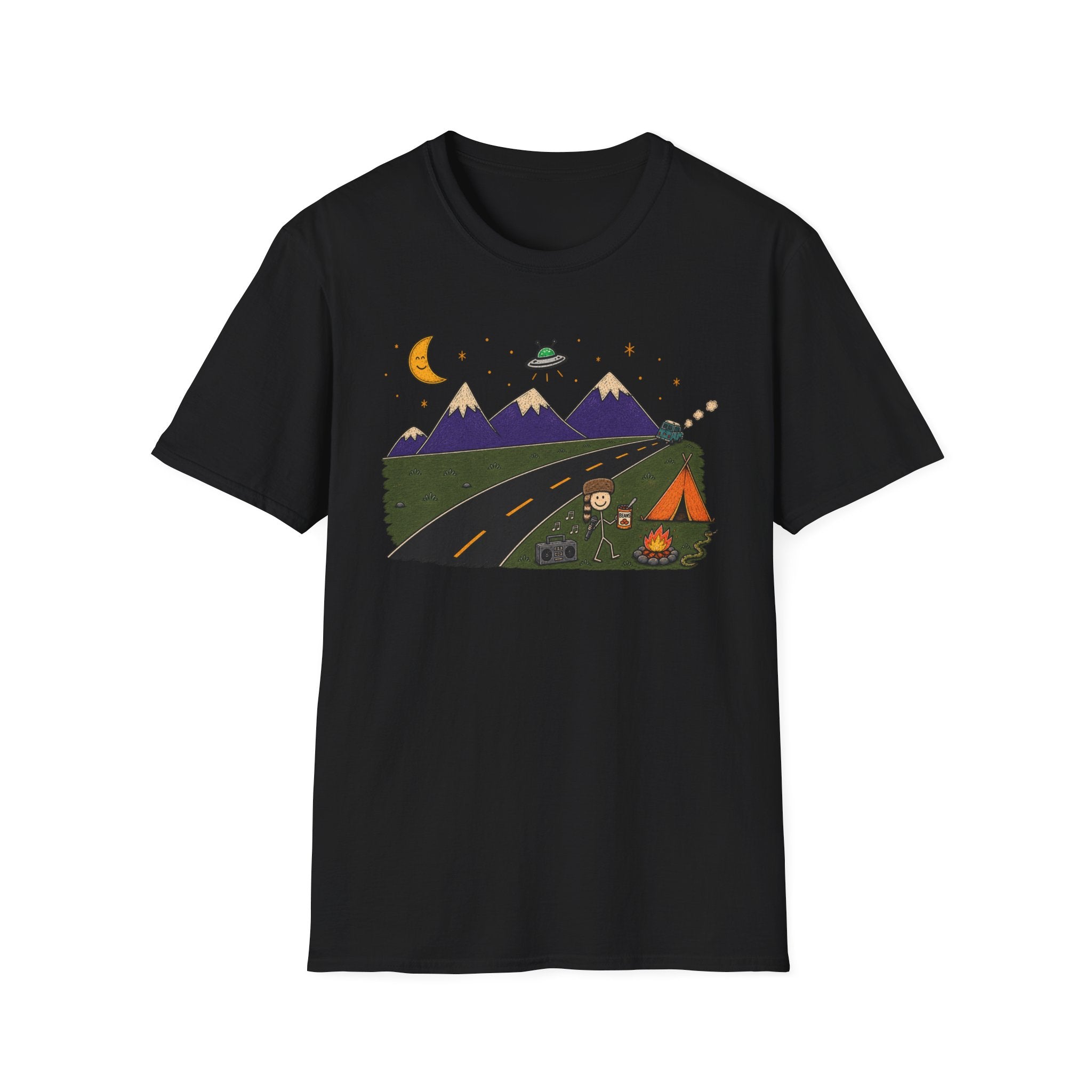 Eat Them Beans – Camp Vibes Road Trip Tee
