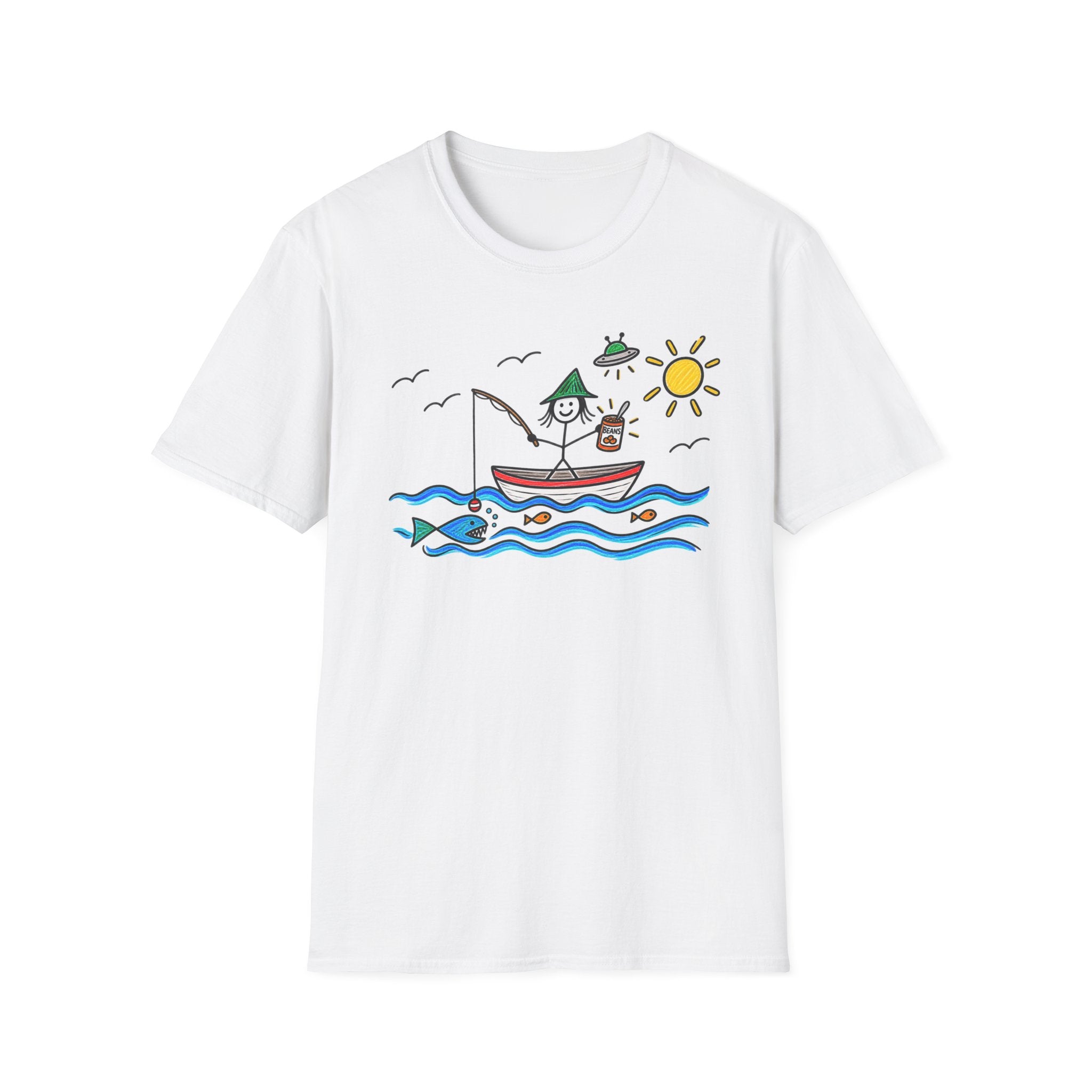 Gone Fishin’ — Eat Them Beans Tee
