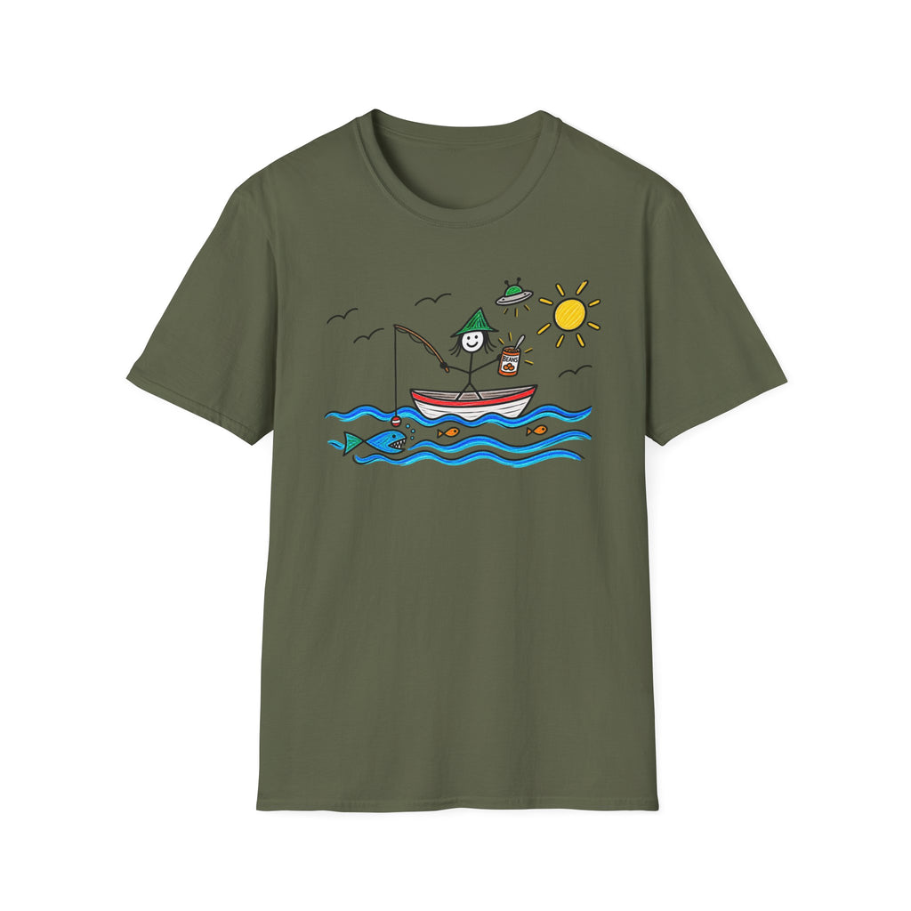 Gone Fishin’ — Eat Them Beans Tee
