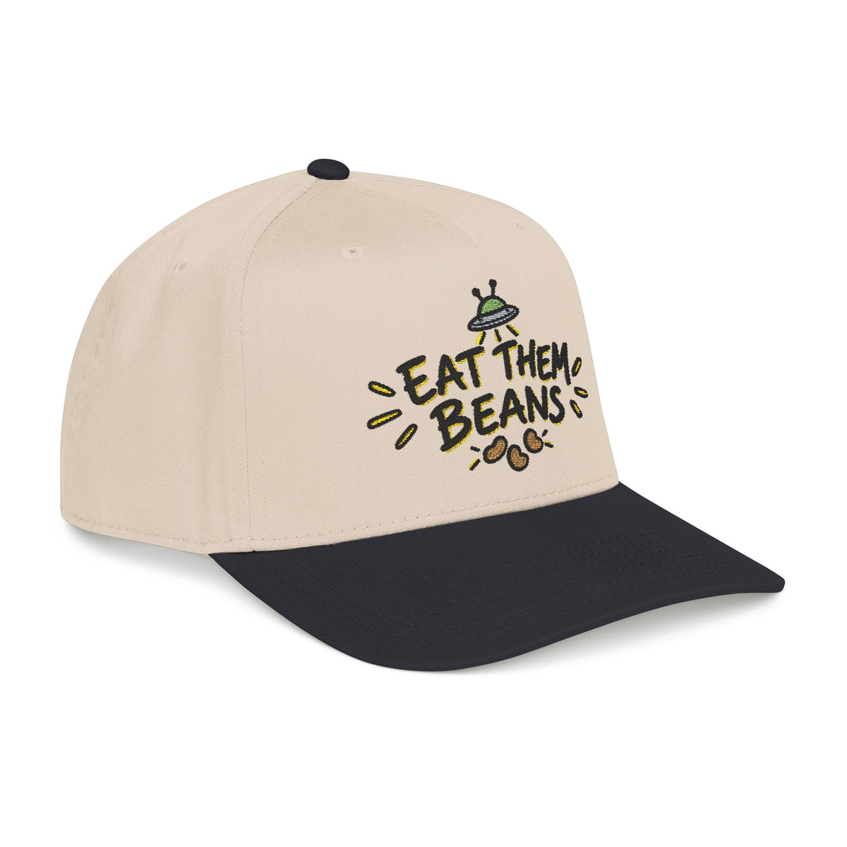 Eat Them Beans Logo Snapback Hat