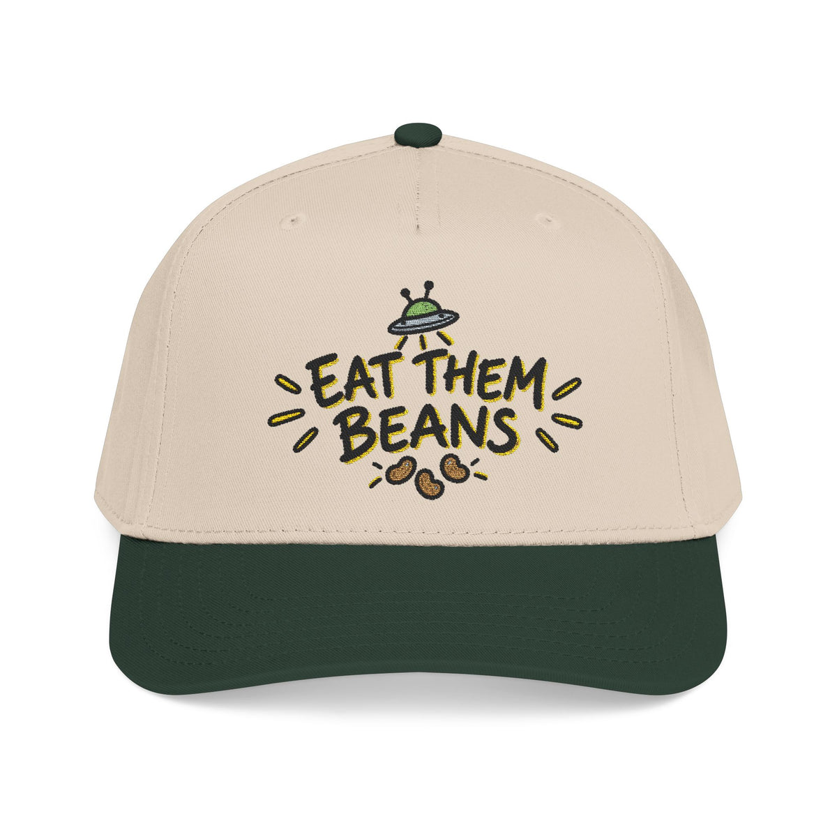 Eat Them Beans Logo Snapback Hat