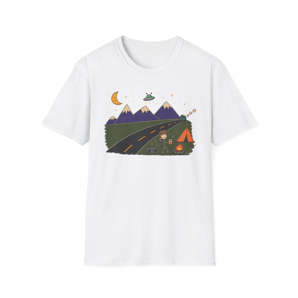 Eat Them Beans – Camp Vibes Road Trip Tee