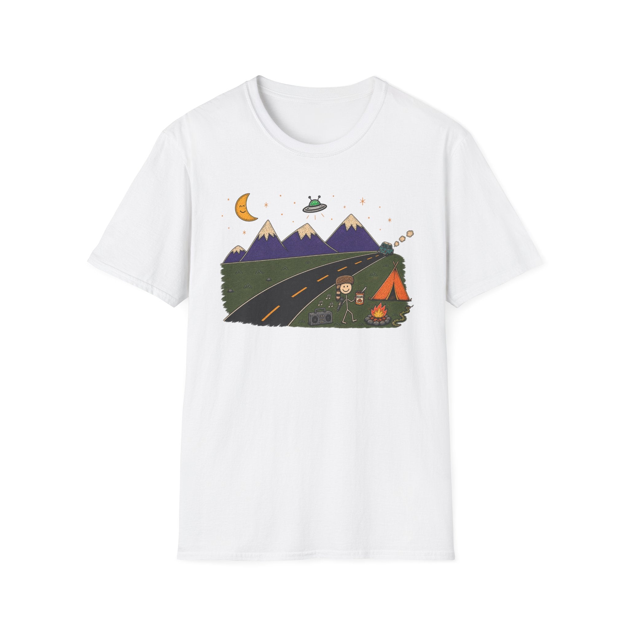 Eat Them Beans – Camp Vibes Road Trip Tee